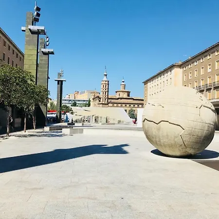 Az El Balcon A La Basilica Iii - En Plena Plaza Del Pilar! Appartement *