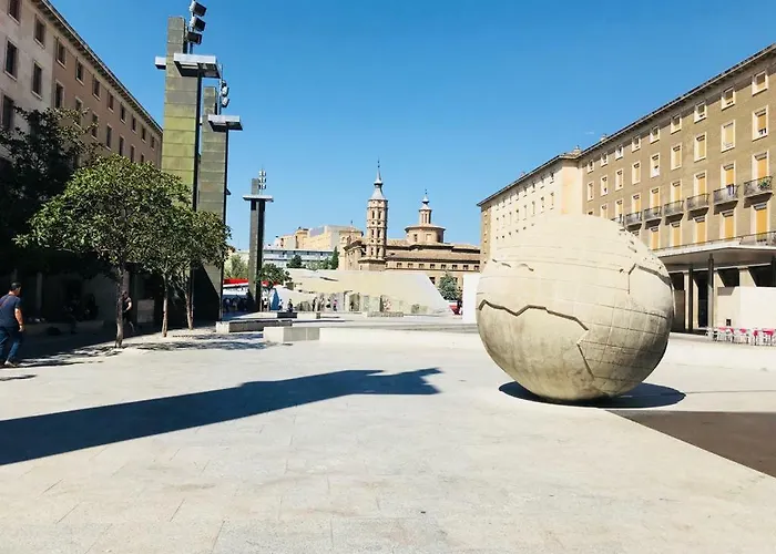 Vtz El Balcon A La Basilica Iii - En Plena Plaza Del Pilar! Daire *